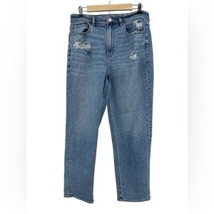 American Eagle Mom Jeans Size 12 High Rise Stretch
